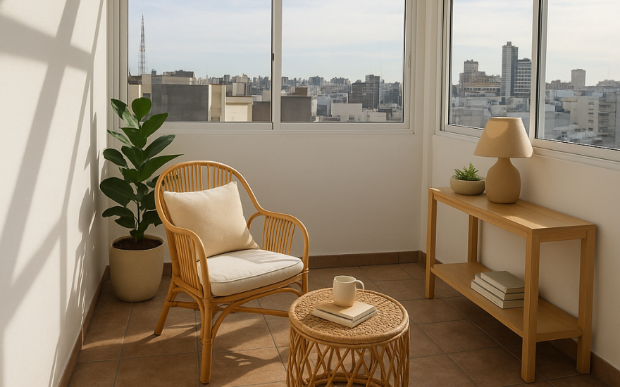 VENTA – AMOBLADO 4 AMBIENTES C/COCH – PARQUE CHACABUCO – Eva Peron 1200