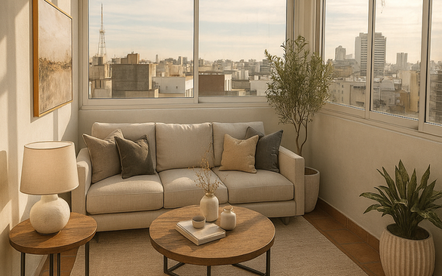 VENTA – AMOBLADO 4 AMBIENTES C/COCH – PARQUE CHACABUCO – Eva Peron 1200