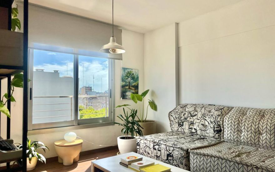 ALQUILER AMOBLADO – PALERMO – 1 AMBIENTE AMENITIES – Oro y Charcas