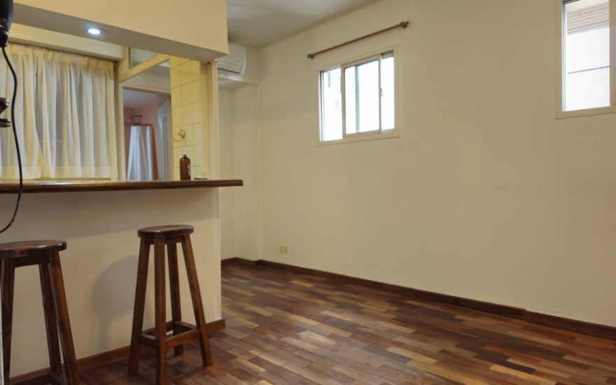 ALQUILER TEMPORAL SIN MUEBLES – RETIRO – 1 AMBIENTE – Talcahuano y Santa Fe