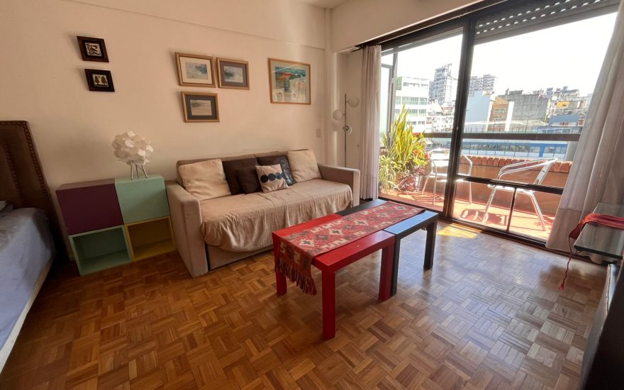 ALQUILER AMOBLADO – RECOLETA – 1 AMBIENTE – LAS HERAS Y AUSTRIA