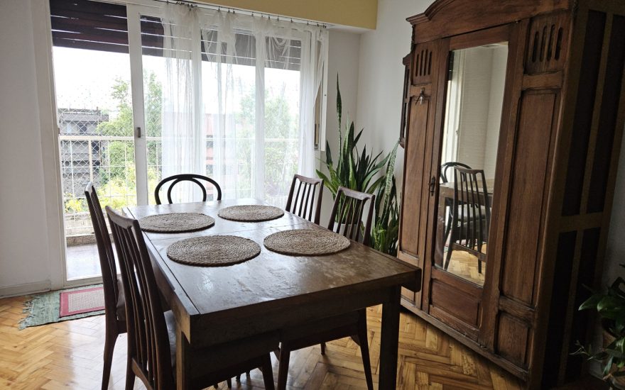 ALQUILADO ————–ALQUILER AMOBLADO – PQUE PATRICIOS – 3 AMBIENTES – Rondeau 3000